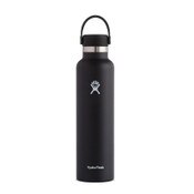 Hydro Flask Black 24oz Standard Mouth Water Bottle